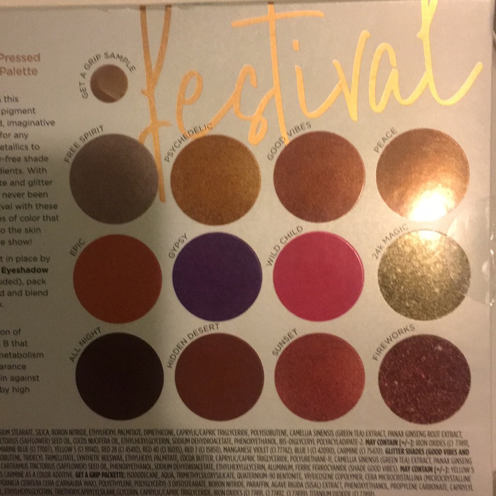 PUR festival pressed pigment palette - Picture 5 of 6